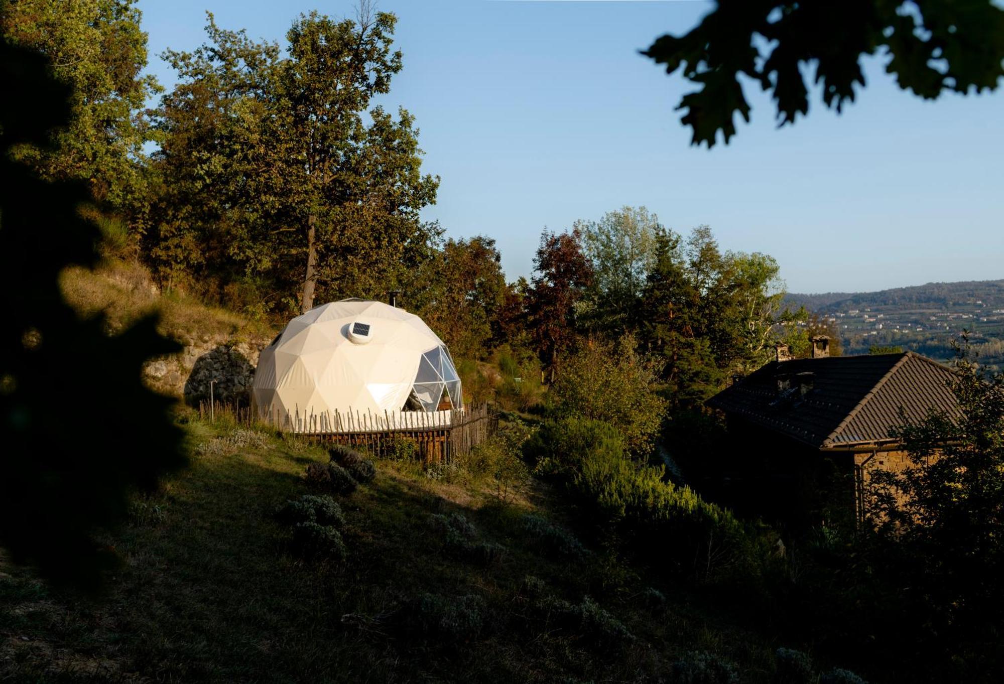Gaia'S Spheres Gorzegno Kültér fotó