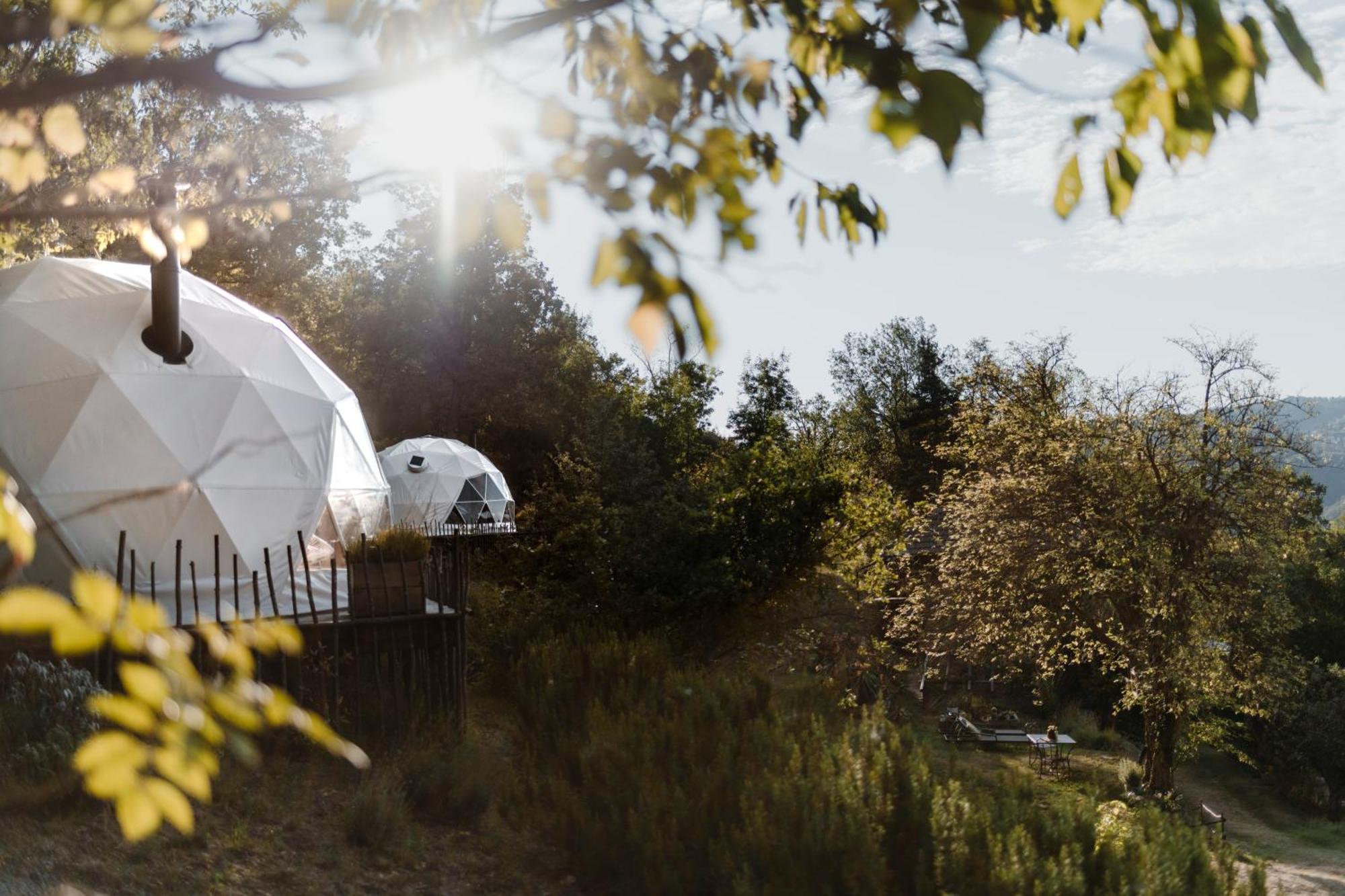 Gaia'S Spheres Gorzegno Kültér fotó
